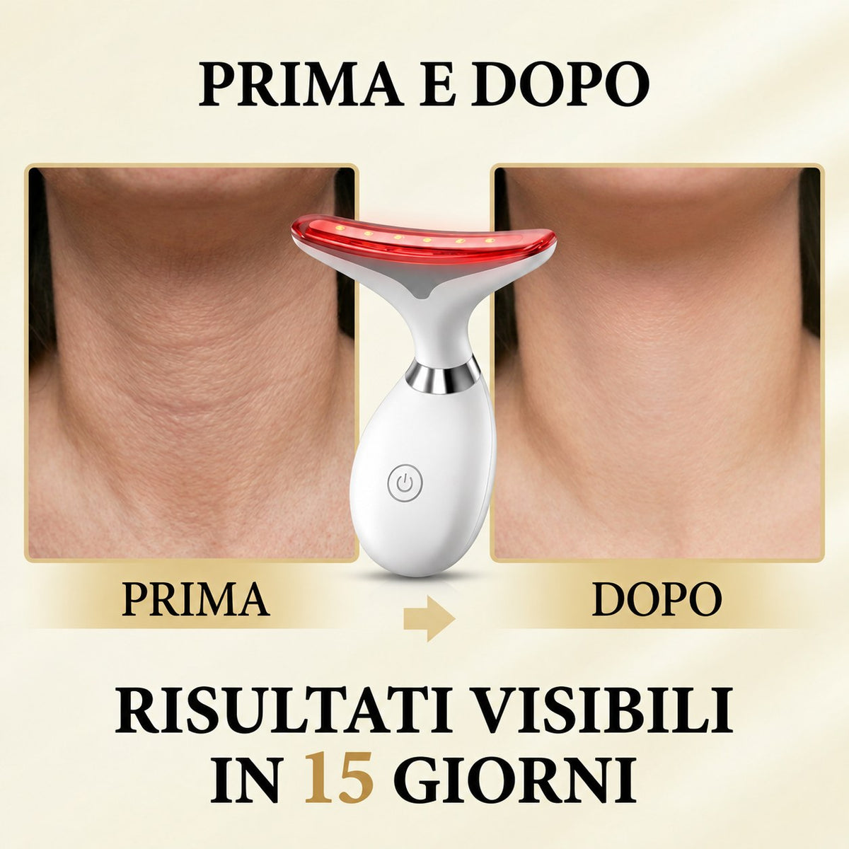 Velunelle Massaggiatore Viso EMS 7 Colori
