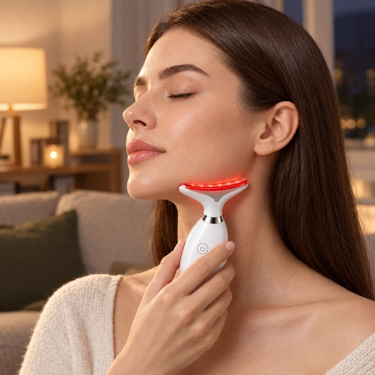 Velunelle Massaggiatore Viso EMS 7 Colori